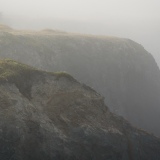 Morning Fog, Bluff Above Black Point Beach