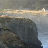 Eroded Bluff Above Black Point Beach